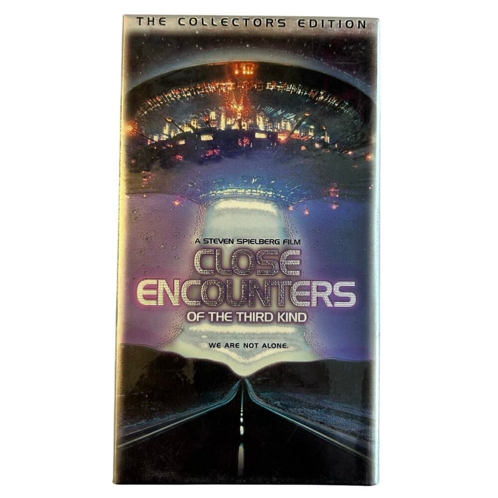 Close Encounters of the Third Kind VHS, 1993 Richard Dreyfuss Collectors Edition
